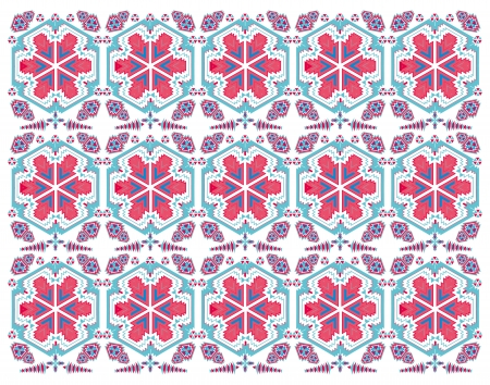 geometric ethnic design vector art