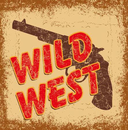 american retro gun vector artのイラスト素材