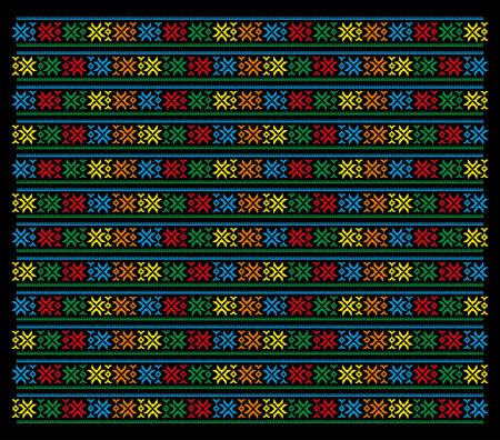 tribal tattoo texture textileのイラスト素材