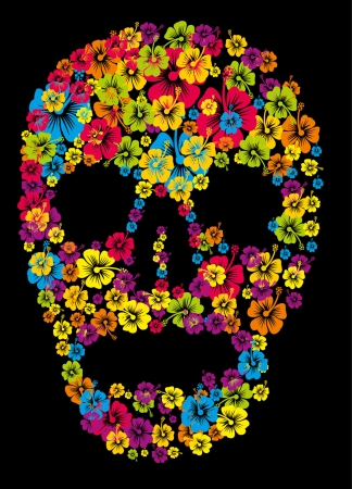 tattoo tribal skull vector artのイラスト素材