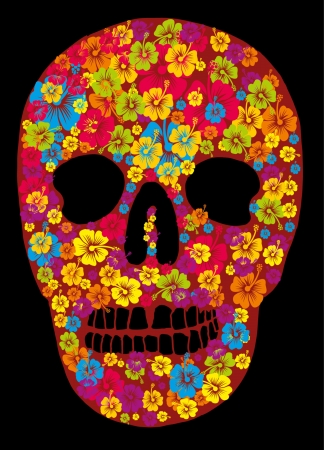 tattoo tribal skull vector artのイラスト素材