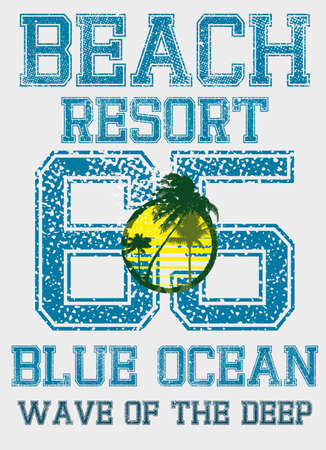 palm island vector artのイラスト素材