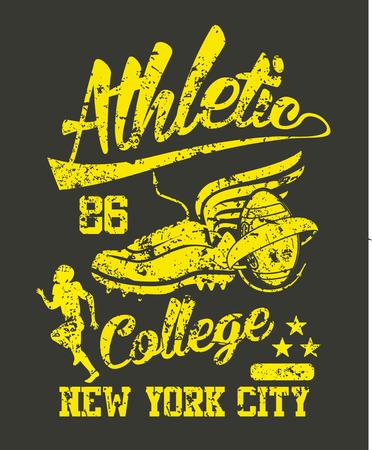 american college team vector artのイラスト素材