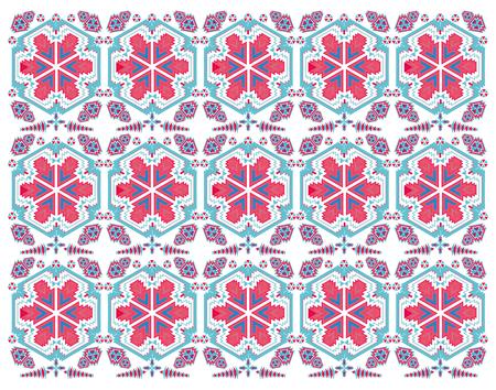 geometric ethnic design vector artのイラスト素材