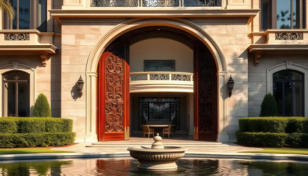 Dubai miracle garden in Dubai, UAE. Dubai miracle garden is the largest garden in the world.の素材