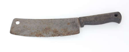 old and unsharpened knifeの写真素材