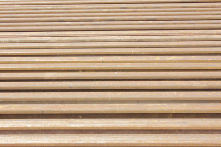 Metal railroad texture backgroundの素材