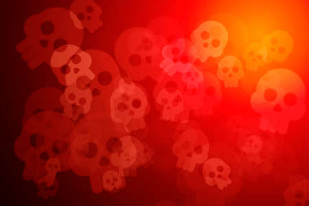 background with skullの写真素材