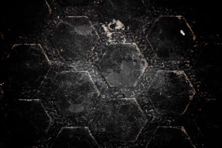 grunge texture, wall background, vignetteの写真素材