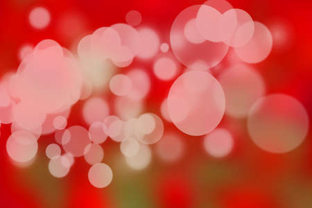 red bokeh abstract light background.の写真素材