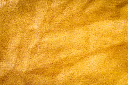dirty old yellow plastic sunblind background with dust .