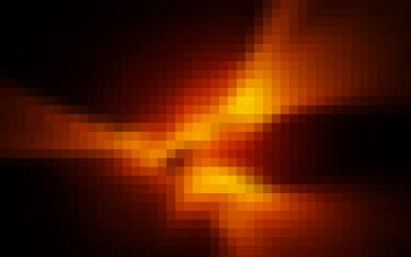 orange black abstract mosaic background.の写真素材