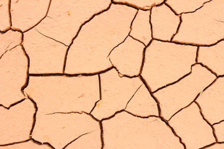 close-up cracked soil ground, drought land so long waterless.の写真素材
