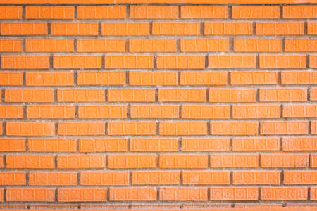 Red brick wall texture background with beautiful texture on the bricks.の写真素材