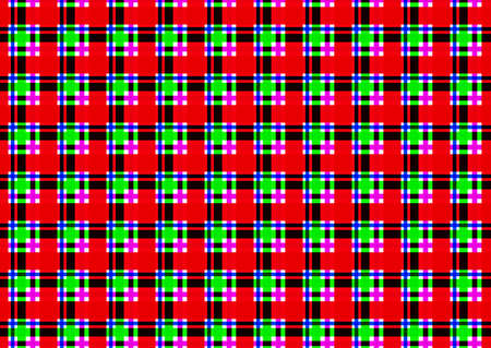colorful abstract seamless pattern with horizontal and vertical lines.
