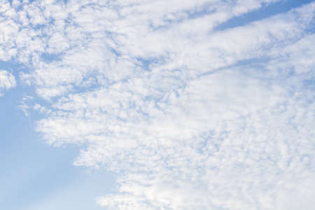 cloud spreading in blue sky, texture background