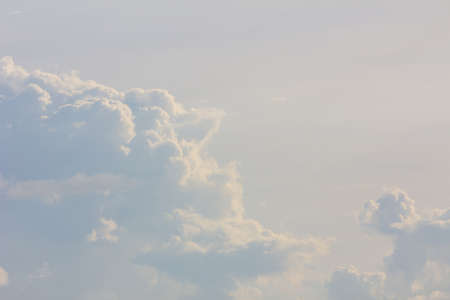 beautiful cloud before raining in the evening
