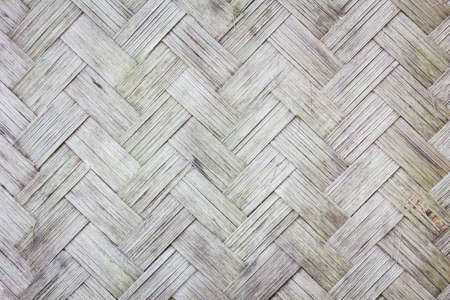 Pattern and design of Thai style bamboo handcraft