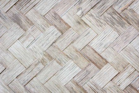 Pattern and design of Thai style bamboo handcraft