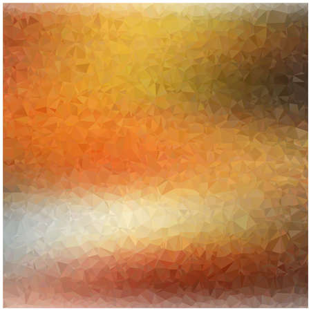 illustration vector orange gradient polygon geometric abstract backgroundのイラスト素材