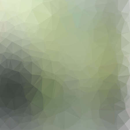 Vector multicolor dark green shade geometric rumpled triangular low poly style gradient illustration graphic.のイラスト素材