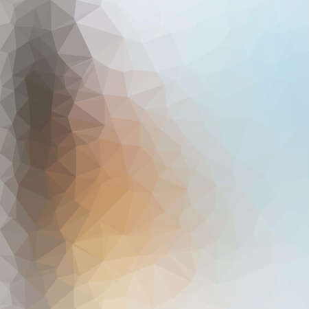 vector multicolor yellow shade geometric rumpled triangular low poly style gradient illustration graphicのイラスト素材