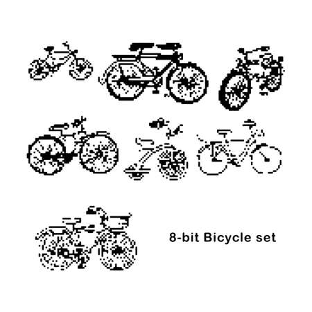 Bicycle icon illustration.のイラスト素材