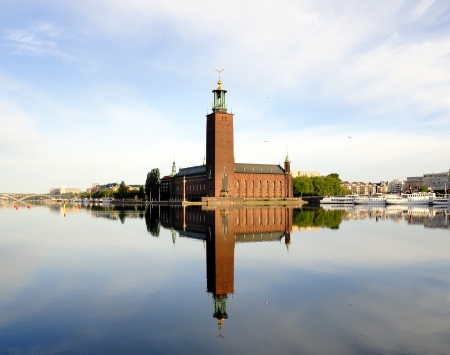The city hall, Stockholm の写真素材
