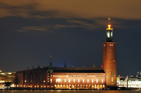 The city hall, Stockholm の写真素材