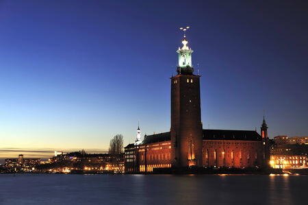 Stockholm City Hallの写真素材