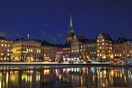 Stockholm cityの写真素材