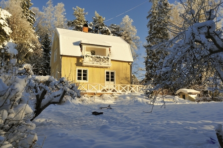 Swedish middle class homeのeditorial素材