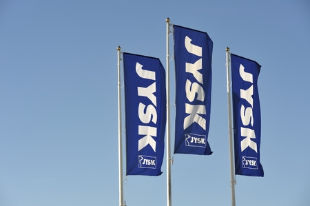 Jysk flagsのeditorial素材