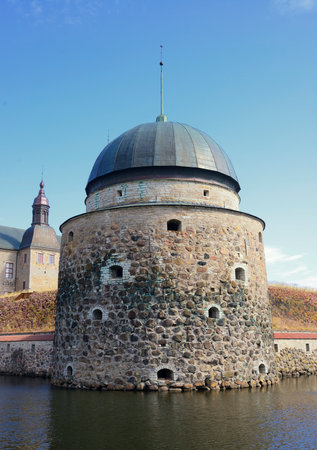 THE BEAUTIFUL MEDIEVAL CASTLE OF VADSTENA IN SWEDENのeditorial素材