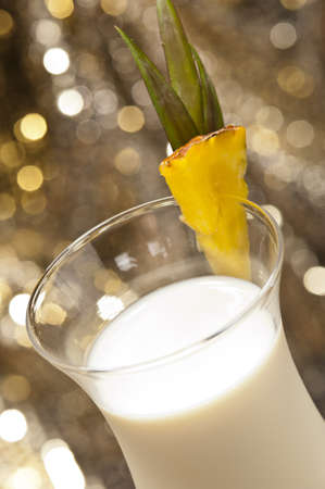 Pina Colada in front of beautiful background