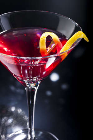 cosmopolitan on the disco dance floorの写真素材