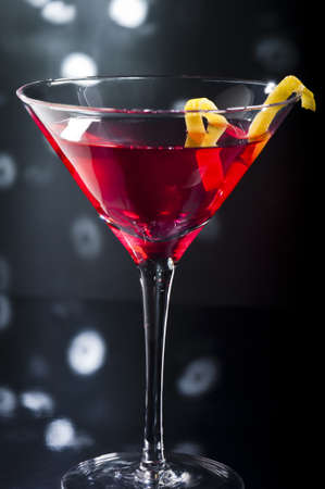cosmopolitan on the disco dance floorの写真素材