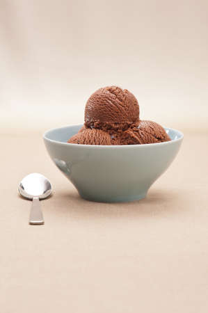 chocolate ice cream の写真素材