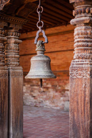 Ancient Bell of Patan Durbar Squareの写真素材