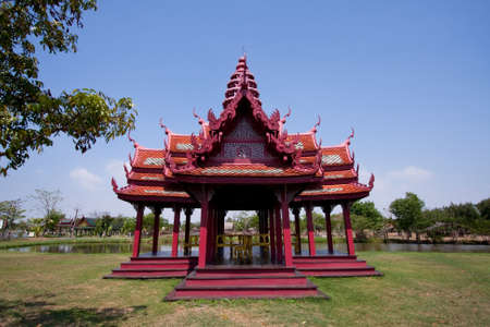art thai pavilion,art of thailandの写真素材