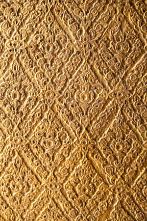 The background pattern is carved with the Thai national identity.の写真素材