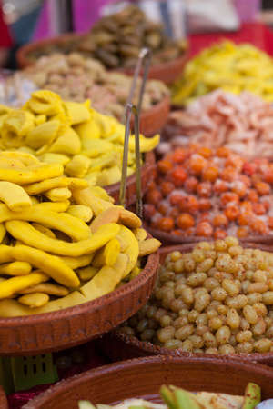 Fruit fermented with salt and sugar. Very sour.の写真素材