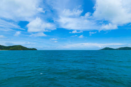Sky, sea and islands natural attractions of Thailand. Natural beauty.の写真素材