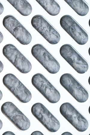 Walls made ââof aluminum. For the background to work.の写真素材