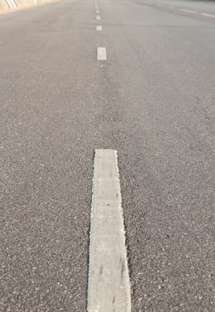 Road surface and symbol The path of the road toward the front.