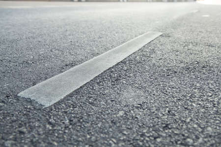 Surface of road with no trafficの写真素材