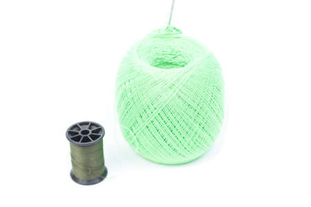 bobbin on white isolated background.bobbin packshot in studio.の写真素材