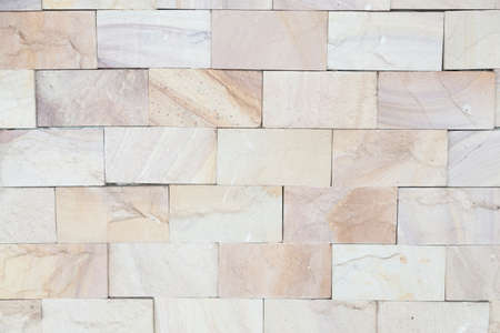 Background of brick wall Tiles stacked neatly. Wall of residential house
