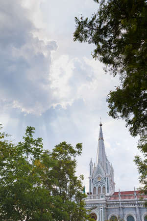 Christ Church the place of Christianity in the province, Thailand.の写真素材