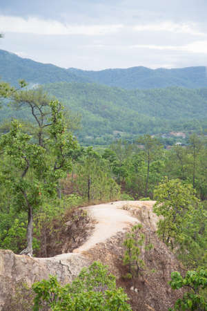 Grand Canyon Capital of Thailand. Attractions in Mae Hong Son province in the wild.の写真素材